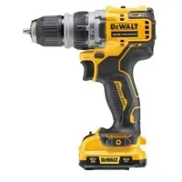 Дрель-шуруповерт DeWalt DCD703L2T (с 2-мя АКБ, кейс, набор патронов)
