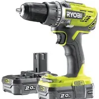 Дрель-шуруповерт Ryobi R18DD3-220S 5133003348 (с 2-мя АКБ 2 Ah, сумка)