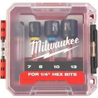 Набор головок слесарных Milwaukee 4932492445 4шт