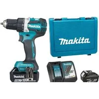 Дрель-шуруповерт Makita DDF484RME (с 2-мя АКБ, кейс)