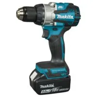 Дрель-шуруповерт Makita DDF489RTJ (с 2-мя АКБ, кейс)