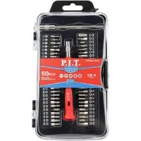 Набор отвертка с битами P.I.T. Advance HSDR04-0050 (50 предметов)