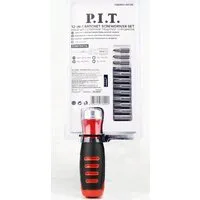 Набор отвертка с битами P.I.T. Advance HSDR04-0012A (13 предметов)