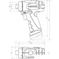 Дрель-шуруповерт Metabo PowerMaxx BS Basic 600984500 (с 2-мя АКБ, кейс)