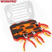 Набор пассатижей Workpro WP204703 (4 предмета)