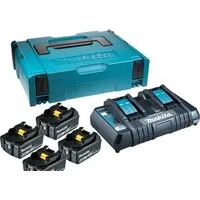 Аккумулятор с зарядным устройством Makita BL1840 + DC18RD (18В/4.0 а*ч + 18В)