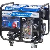 Дизельный генератор ТСС SDG 6000EH3A