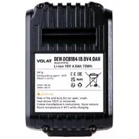 Аккумулятор для инструмента VOLAT DEW-DCB184 (18В/4 Ah)