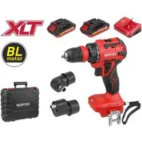Дрель-шуруповерт Wortex BD 2025 LiSET ALL1 XLT 1325844 (с 2-мя АКБ, кейс)