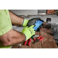 Перчатки хозяйственные Milwaukee Hi-Vis Cut level 2/B 8/M 4932479922