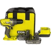Дрель-шуруповерт Ryobi R18DD3-220S 5133003348 (с 2-мя АКБ 2 Ah, сумка)