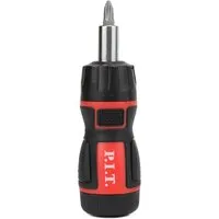 Набор отвертка с битами P.I.T. Advance HSDR04-0007 (7 предметов)