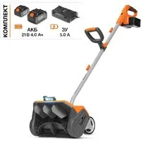 Снегоуборщик Daewoo Power DAST 4242Li Set (с 2-мя АКБ)