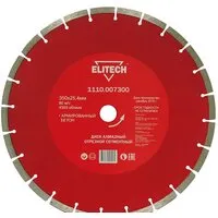 Отрезной диск алмазный  ELITECH 1110.007300