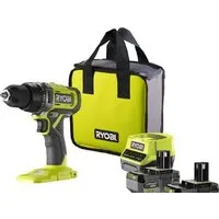 Дрель-шуруповерт Ryobi RDD18-2C42S 5133005521 (с 2-мя АКБ 2 Ач+4 Ач, сумка)