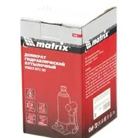 Бутылочный домкрат Matrix 50760 2т