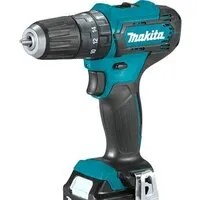 Ударная дрель-шуруповерт Makita HP333DWME (с 2-мя АКБ, кейс)