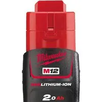 Аккумулятор для инструмента Milwaukee M12 M12B2 4932430064 (12В/2 Ач)