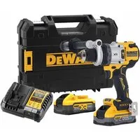 Ударная дрель-шуруповерт DeWalt DCD1007H2T (с 2-мя АКБ, кейс)