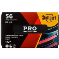 Набор трещотка с головками и битами PRO Startul Stuttgart PRO-056S (56 предметов)