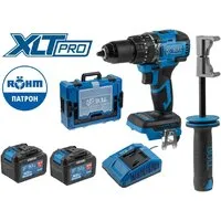 Ударная дрель-шуруповерт Bull SR 1806 R-series Xcase XLTpro 2329060 (с 2-мя АКБ, кейс)
