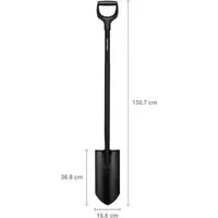 Лопата штыковая остроконечная Fiskars Ergonomic Pro 1066709