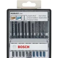 Набор пильных полотен Bosch Robust Line 2607010542 (10 шт)