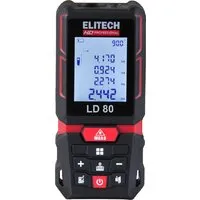Лазерный дальномер ELITECH LD 80