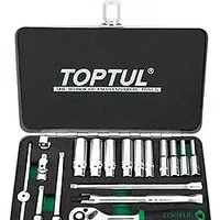 Набор трещотка с головками Toptul GCAD1822 18 предметов