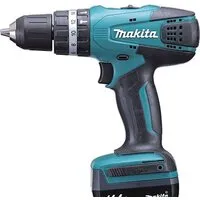 Ударная дрель-шуруповерт Makita HP347DWE (с 2-мя АКБ, кейс)
