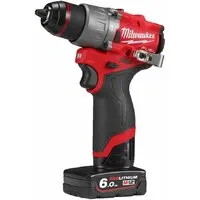 Ударная дрель-шуруповерт Milwaukee M12 FUEL M12FPD2-602X 4933479870 (с 2-мя АКБ 6 Ач, кейс)