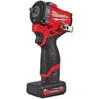 Гайковерт Milwaukee M12 FCIWF38G3-502X Fuel 4933493452 (с 2-мя АКБ, кейс)