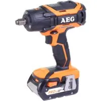 Гайковерт AEG Powertools BSS 18C 12ZBL LI-402C 4935459427 (с 2-мя АКБ, 4.0 Ah)