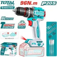 Ударная дрель-шуруповерт Total TIDLI209681 (без АКБ)