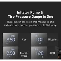 Автомобильный компрессор Baseus Super Mini Inflator Pump CRCQ000001
