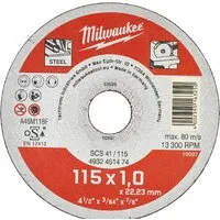 Отрезной диск Milwaukee SCS 41 4932451474