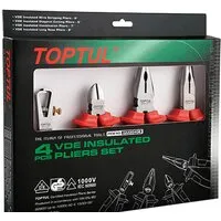 Набор пассатижей Toptul GAAE0406 (4 предмета)
