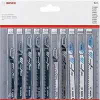 Набор пильных полотен Bosch 2607011170 (10 предметов)