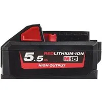 Аккумулятор для инструмента Milwaukee M18 HB5.5 4932464712 (18В/5.5 Ah)