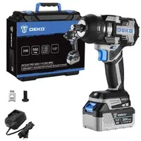 Гайковерт Deko ZKIS20 Pro Max 083-1089 (с 1-им АКБ, кейс)