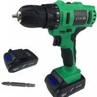 Дрель-шуруповерт Zitrek Greenpower 16-Li 063-4075 (с 2-мя АКБ, кейс)