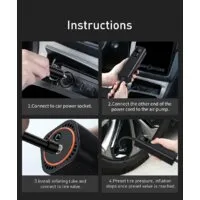 Автомобильный компрессор Baseus Super Mini Inflator Pump CRCQ000001