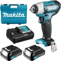 Гайковерт Makita TW140DWAE (с 2-мя АКБ)
