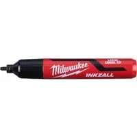 Маркер строительный Milwaukee Inkzall L 4932471554 (3 шт, черный)