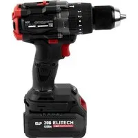 Ударная дрель-шуруповерт ELITECH CD 20BL2 E2201.042.01 (с 1-им АКБ, кейс)