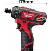 Винтоверт Milwaukee M12 BD-202C 4933441900 (с 2-мя АКБ, кейс)