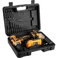 Дрель-шуруповерт Deko GCD20DU PRO Set 083-1040 (с 2-мя АКБ, кейс)