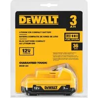 Аккумулятор для инструмента DeWalt DCB124 (12В/3 Ач)