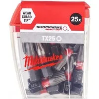 Набор бит Milwaukee 4932430880 (25 предметов)