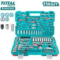 Универсальный набор инструментов Total THKTHP21566 (156 предметов)